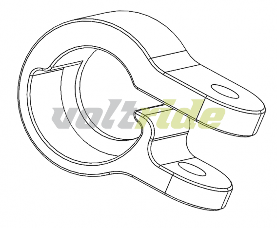 Dualtron Storm, Thunder, 3, Victor Folding Handle Clamp_L