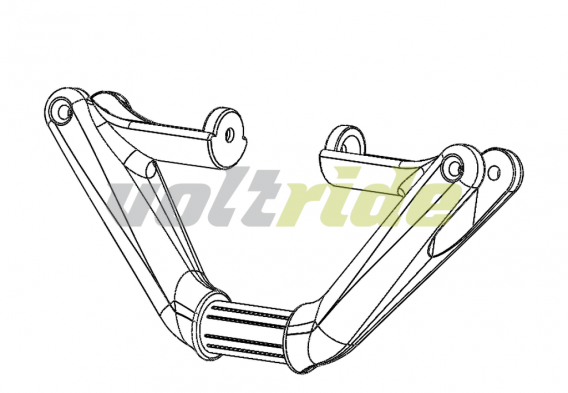 Dualtron Thunder Folding Handle Body