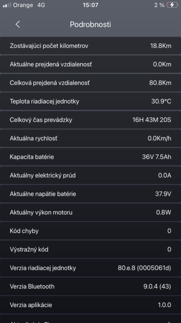 LAMAX E-Scooter S7500 Plus - ridden for 81 km