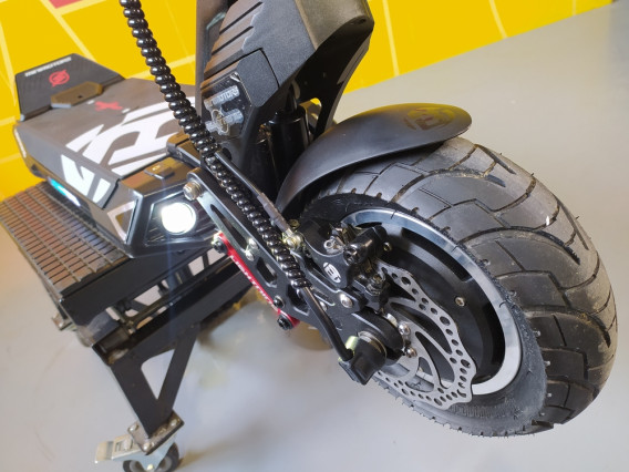 Bluetran lightning - ridden for 44 km