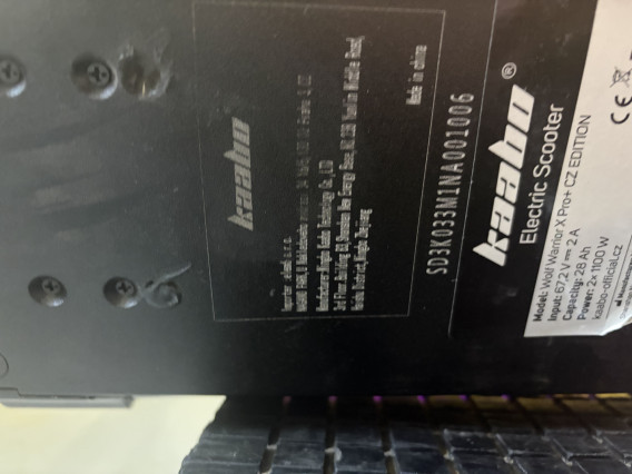 Kaabo Wolf Warrior X Pro + - ridden for 64 km