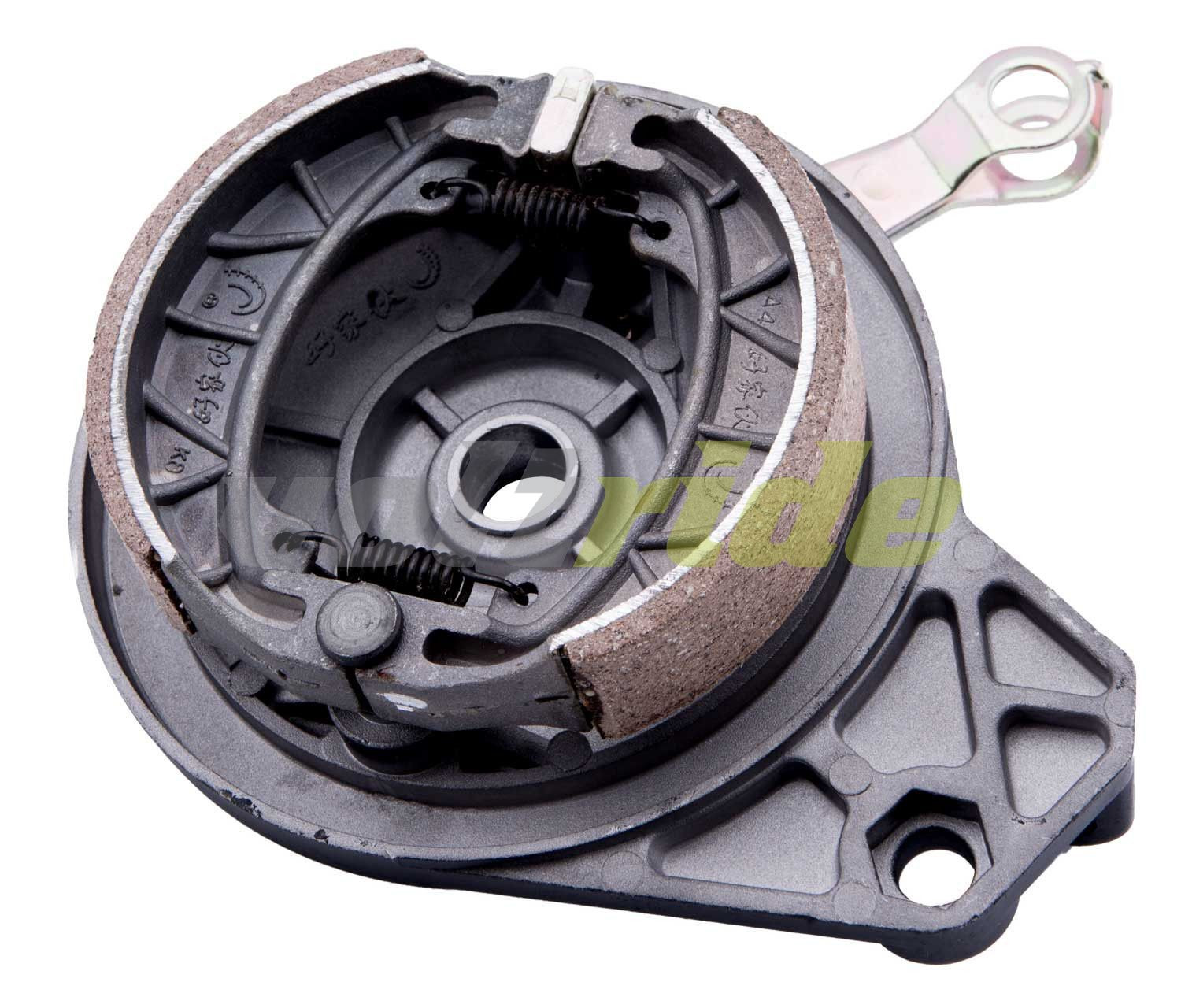 kick start drum brake spoke wheel